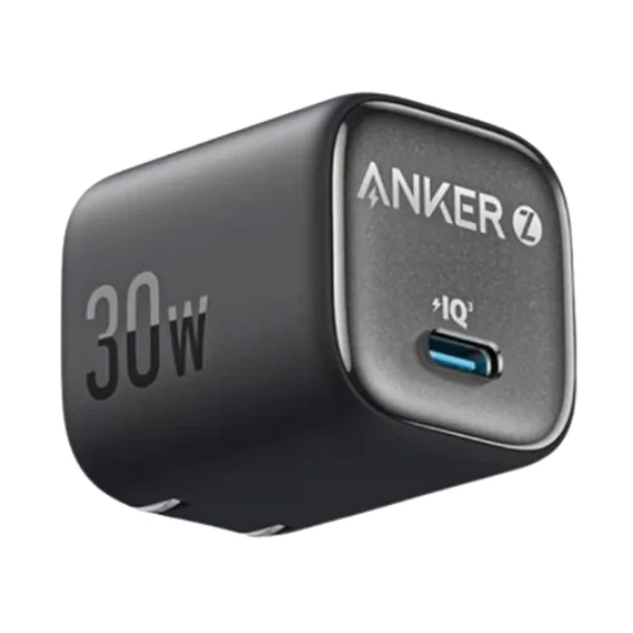 Anker Zolo 30W PD+IQ USB-C Black Charger / Charging Adapter