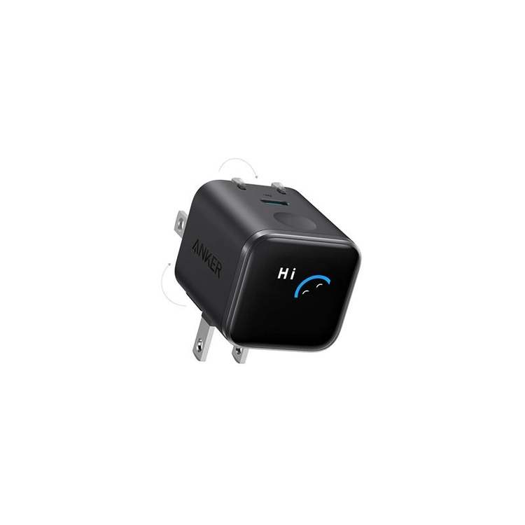 Anker Nano 45W Charger (Smart Display, 180° Foldable) -CN