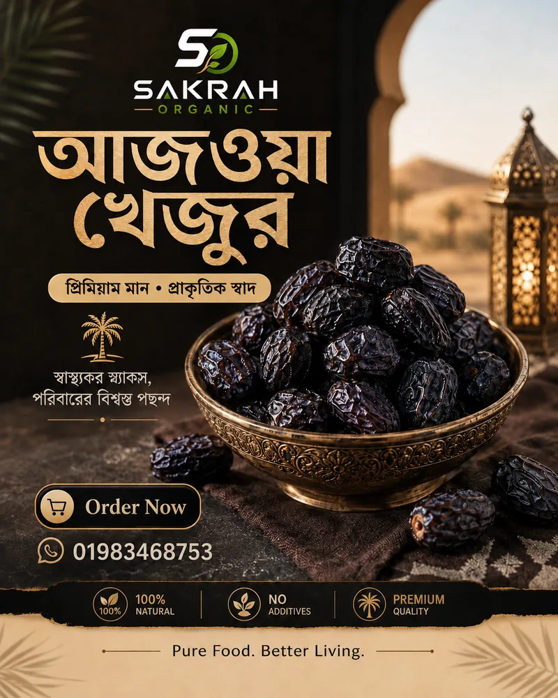 আজওয়া খেজুর | SAKRAH Organic